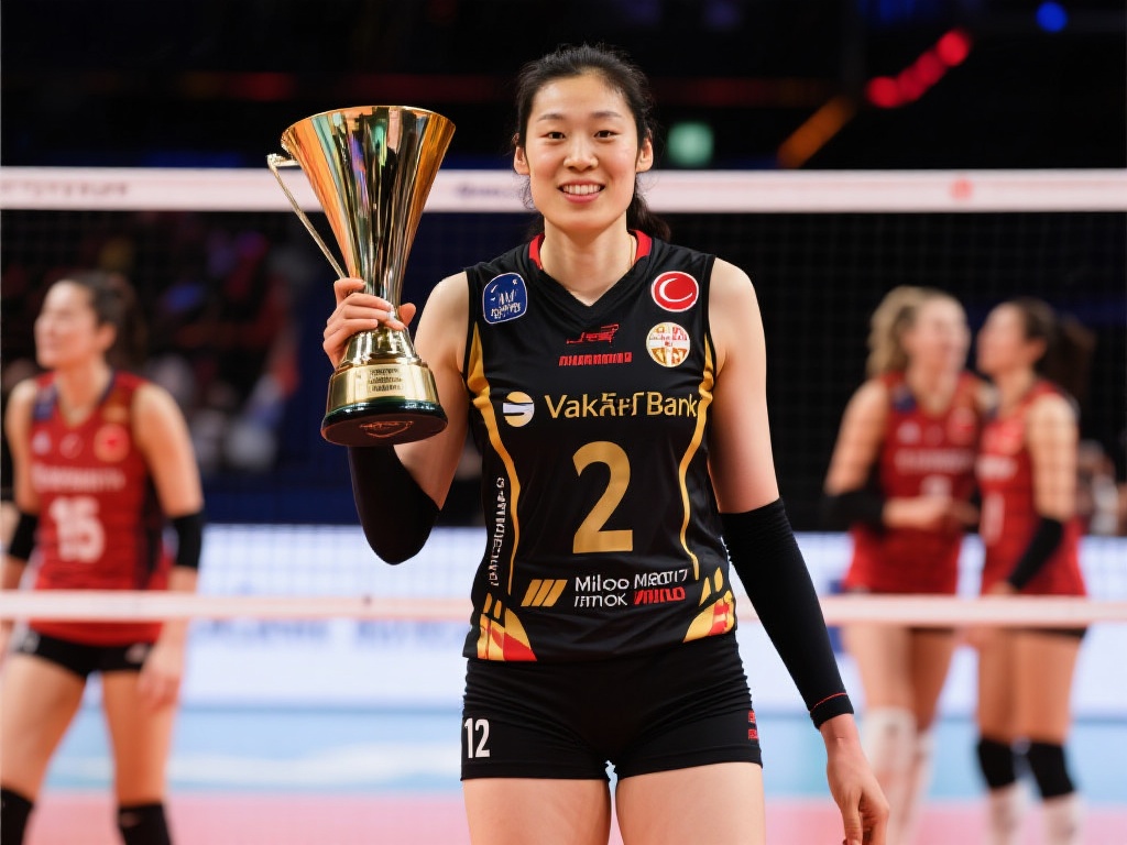 朱婷选择米兰体育,国际舞台再展中国女排风采! (朱婷加盟米兰体育,国际赛场再现中国女排辉煌!) 值得一提的是,朱婷并非首次在海外联赛效力。早前,她