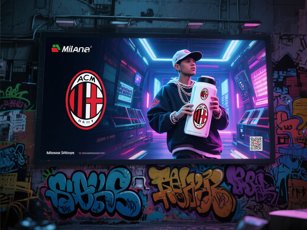 米兰体育广告图片创意十足,吸引年轻一代的目光 (米兰体育广告图片创意十足,成功吸引年轻一代目光!) 此外,米兰体育还善于利用流行文化元素,将广告图片与