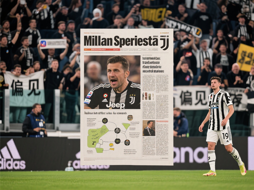 米兰体育报和尤文图斯球迷之间的互动故事曝光 (米兰体育报曝光与尤文图斯球迷互动的幕后故事) 例如,2021年尤文图斯在欧冠赛场失利后,《米兰体